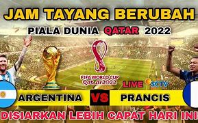 Jadwal Pertandingan Piala Dunia Malam Ini