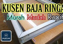 Membuat Pintu Kamar Mandi Baja Ringan